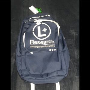 LRG LIFTED RESEARCH GROUP L TRAIN BACKPACK NWT 🦒